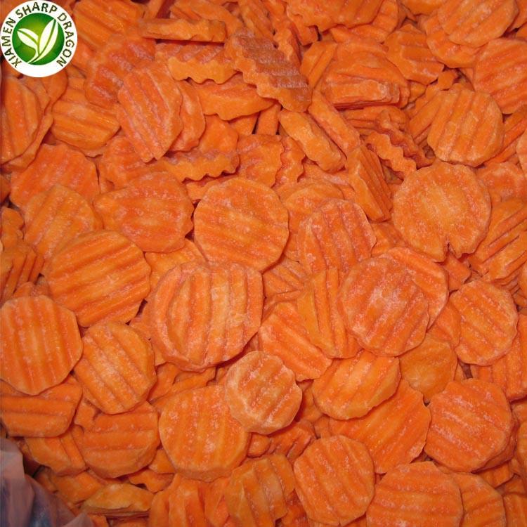 frozen fresh carrot 